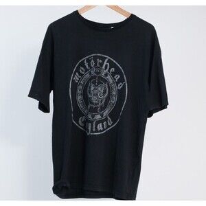 Motorhead England Black Graphic T Shirt